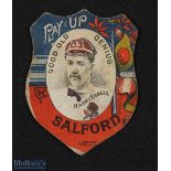 Rare 1880s-90s Baines Rugby Card, Harry Eagles: Early 'card' of player who went on the first British