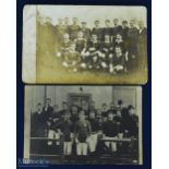 1888-1905 Rugby Postcard Heaven (2): Marvellously atmospheric, if worn, very old photographic