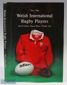 Scarce 1991 Signed Rugby Book: The Who's Who of Welsh International Rugby Players by Jenkins, Auty