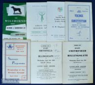 1950s/60s Famous or Fishy Rugby Programmes! (7): Great eclectic lot, all v rarely seen. The