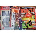 Collection of Manchester Utd publications to include There's only one United (20), United newsletter