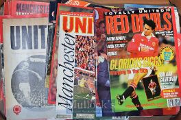 Collection of Manchester Utd publications to include There's only one United (20), United newsletter