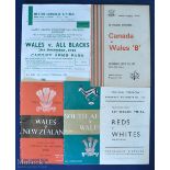 Wales 'Firsts & Lasts' Rugby Programmes etc Selection (5): Wales' last win over NZ, at Cardiff,