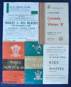 Wales 'Firsts & Lasts' Rugby Programmes etc Selection (5): Wales' last win over NZ, at Cardiff,