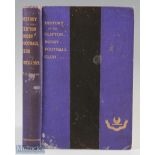 Rare 1909 Clifton RFC Rugby History Volume: Well-known and much-coveted, limited edition blue-and-