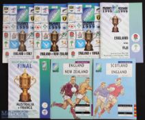 1991/1999 RWC Rugby Programmes etc (7+): 1991, Scotland v England Semi-Final & England v NZ in Pool;