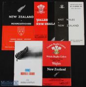 1967 etc NZ All Blacks Tour to UK/France Rugby Programmes (5): Lovely examples of the tour issues