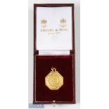 2004 FA Women's Community Shield Runners Up Silver Gilt Medal with relief decoration and wording