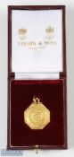 2004 FA Women's Community Shield Runners Up Silver Gilt Medal with relief decoration and wording