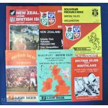 1983 British & Irish Lions in NZ Test (inc Signed) & Other Rugby Programmes (6): Second and fourth