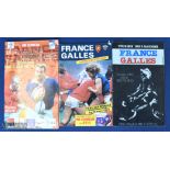 Wales in France Rugby Programmes (3): Paris issues from the 5 or 6 Nations games of 1983, 1993 &