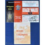 1969 Wales in New Zealand Rugby Programmes (3): The provincial clashes at Otago, Wellington and