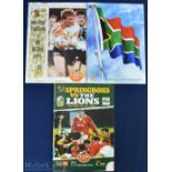 1997 British & I Lions in SA Rugby Programmes (3): A5 issues for the 2nd & 3rd test of this series