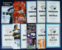 1954-2004 Barbarians v Tourists etc Rugby Programmes (11): v NZ 1954, 1973 ('that game', w