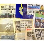 Tottenham Hotspur 1980s newspaper football reports (including 1981 FAC Final), 1998/99 season ticket