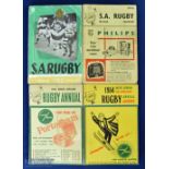 South African Rugby Annual, 1954-57 (4): A run of the second quartet in the series. G/VG