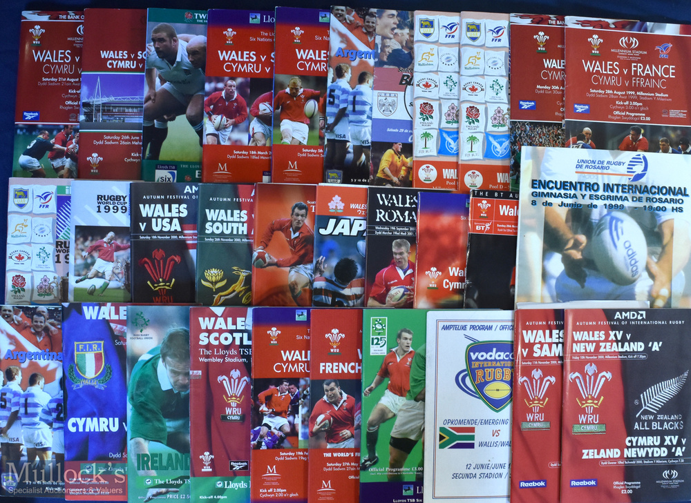 1998-2001 Wales Rugby Programme Collection (Qty): To inc the Welsh involvement in their 'own' RWC of - Image 2 of 2