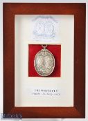 1929 Royal Blackheath Golf Club The Whyte Cup silver winners medal - engraved won by J G King All