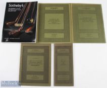 5x Sotheby's Sporting Catalogues from 1983 onwards and including The Jeffrey Ellis Collection - July