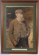 Sir George Reid PRSA, HRSW (1841-1913) After - famous portrait of Tom Morris 3/4 length portrait