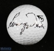 Tiger Woods 15x major golf winner signed golf ball - on Dunlop Loco golf ball. Note: Part Four -