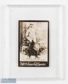 c1901 Ogden's Guinea Gold Harry Vardon Cigarette Card real photograph cigarette card with black