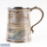 Dunlop Masters Golf Tournament Presentation Silver Plated Tankard 1952 won at Mere Golf & Country