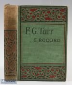 Low, John L - "F G Tait - A Record, Being His Life, Letters, and Golfing Diary" 1st ed 1900, Publ'