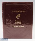 Goodban, J W D - signed "The History of Saunton Golf Club 1897-1987. The First 90 years" signed by