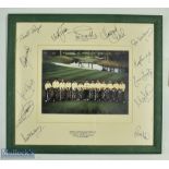 Multi-Signed 1989 European Ryder Cup Team Display features Tony Jacklin, Nick Faldo, Seve