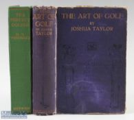 Taylor, Joshua signed "The Art of Golf -with a chapter on the evolution of the bunker by J H