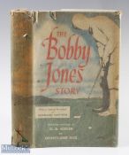 Rice, Grantland & O B Keeler - personal signed copy Henry Cotton - "The Bobby Jones Story - with