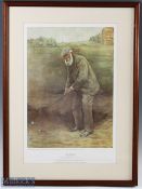 James Patrick, RSA (1880-1905) (after) - Tom Morris St Andrews colour print from the original