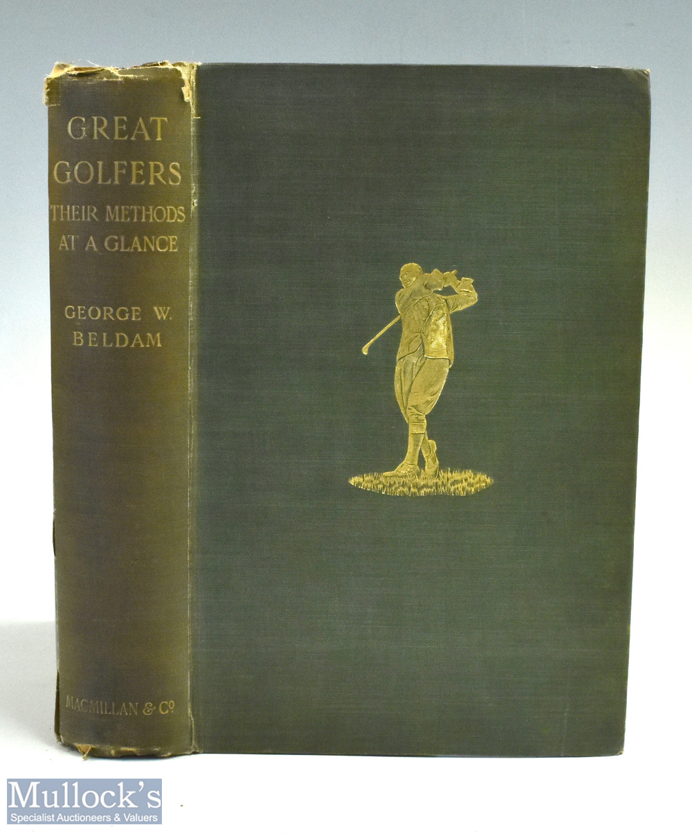 1904 Beldam, George W Great Golfers Their Methods at a Glance, with Contributions by Harold H