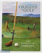 Patino, Jamie Ortiz - "Origins of Golf" Auction Catalogue held on Wednesday 30th May 2012 by
