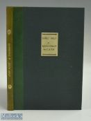 Hamilton, David signed scarce - "Early Golf at Edinburgh and Leith" publ'd 1988 no 9/50 ltd ed in