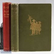 Clark, Robert (Ed.) - 2x "Golf - A Royal & Ancient Game" 3rd Cheap Re-Issue 1899 publ'd MacMillan