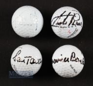 Collection of European Tour Winners and Ryder Cup Players signed golf balls (4) Luke Donald (World's