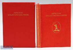 Grant, H R J & Moreton, John F (Ed) signed - "Aspects of Collecting Golf Books" Contributors Ltd
