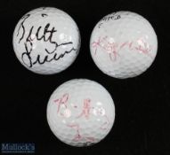 3x American LPGA Major and Tour winners signed golf balls - Brittany Lang US Open '16; Brittany