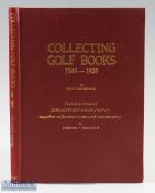 Hopkinson, Cecil - "Collecting Golf Books 1743-1938 - to which has been added "BIBLIOTHECA