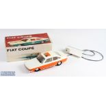 Piko Made in GDR No.115 Fiat Coupe 1/15 Scale Remote Controlled Car in white and orange colour