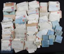 Letters - 1890s-1960s a very large collection of personal letters between members of the same