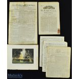 Horatio Nelson (1758-1805) Ephemera Collection - includes 'Admiral Nelson has lost his right arm…'