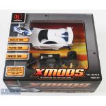 Radio Shack XMods 1:24 Starter Kit Boxed customisable RC car with interchangeable parts, appears
