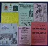 1954-1996 S Hemisphere Rugby Programme Interest (6): To inc S Africa v England at Ellis Park,