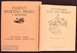 Famous Sporting Prints - I Hunting Book 1927 The Studio Limited, illustrated, card covers,