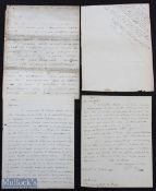 Napoelonic Wars - Count Woronzow, Russian Ambassador to England important Autographed Letter date 11