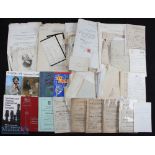 Ephemera - a large selection of ephemera, including a large group of 18th/19th c letters,