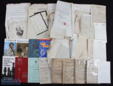 Ephemera - a large selection of ephemera, including a large group of 18th/19th c letters,